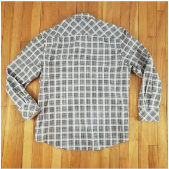 Zagiri Button Up Shirt Mens XL Black White - Picture 2 of 6